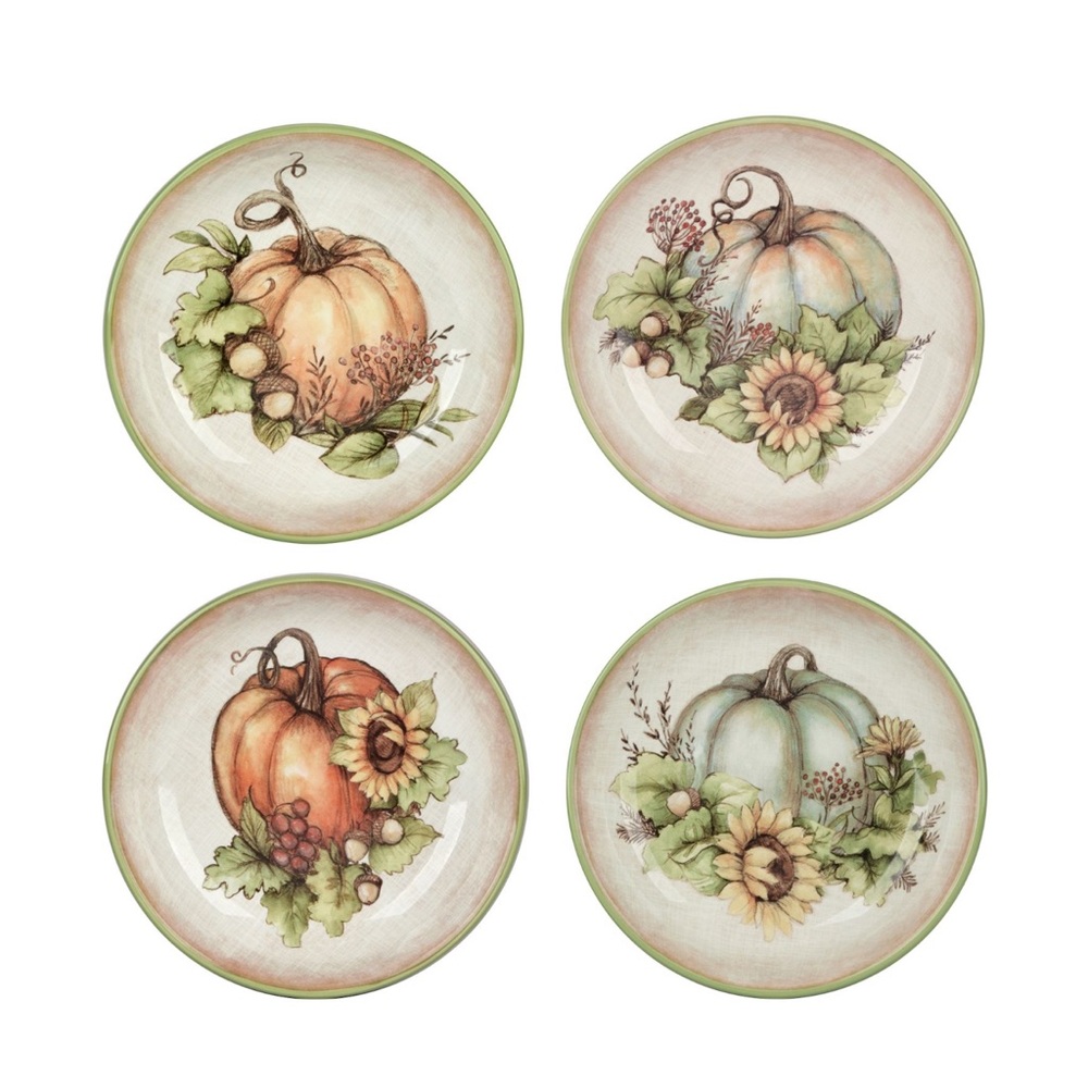 Certified International Autumn Breeze 4‎ pc Soup Bowl Set